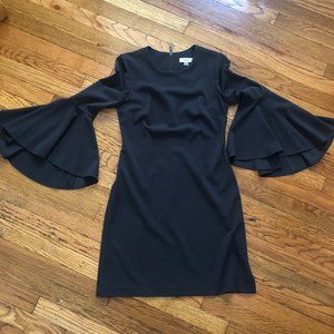 Calvin Klein Bell Sleeve Sheath Dress